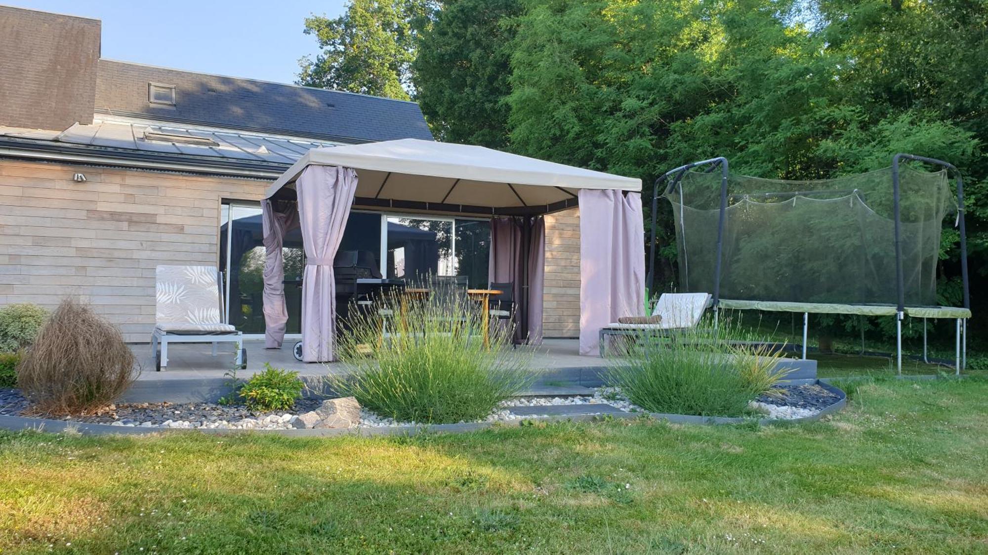 Bed and Breakfast Couette et Campagne à Luceau Chambre photo